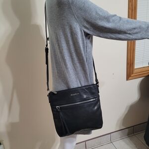 Tommy Bahama Black Crossbody Bag